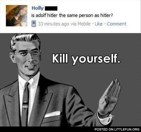 Is Adolf Hitler the same person as Hitler?