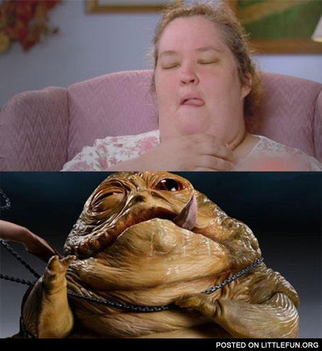 Honey Boo Boo vs. Jabba