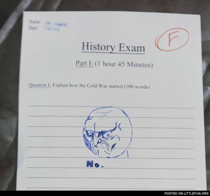 History exam
