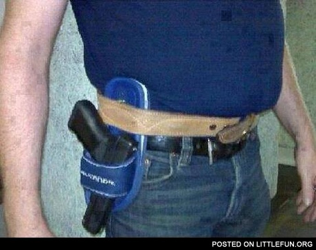 Holster slipper