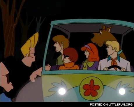 Suddenly, Johnny Bravo