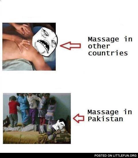 Massage in other countries