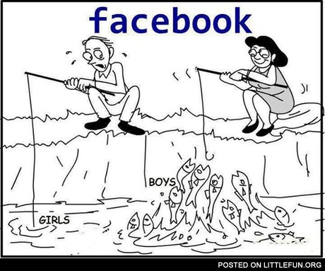 Boys and girls on fb