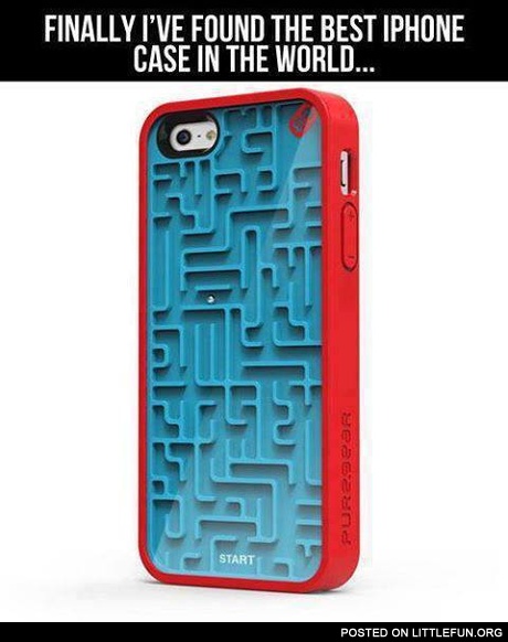 Finally I've found the best iPhone case in the world