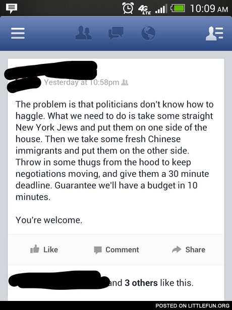 How to solve a budget problems
