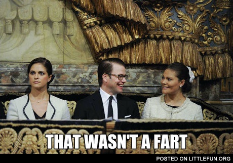 That wasn't a fart