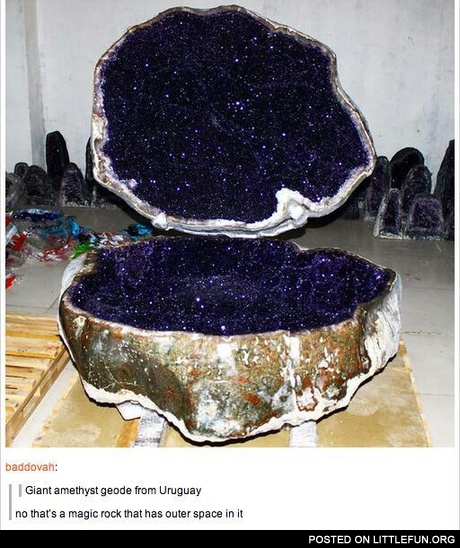Giant amethyst geode from Uruguay