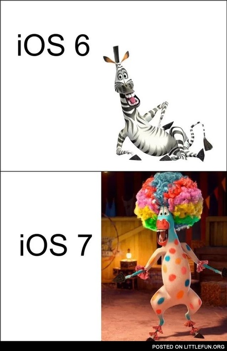 iOS 6 vs. iOS 7