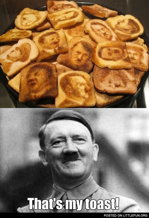 Hitler toasts