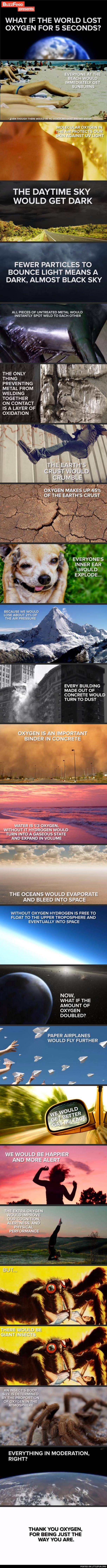 What if the world lost oxygen for 5 seconds?
