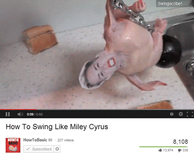 How to swing like Miley Cyrus