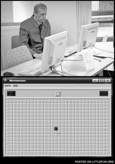 Despair. The sapper game.