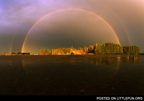 Amazing rainbow
