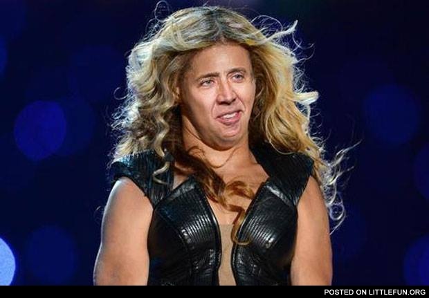 Beyonce Nicolas Cage
