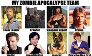 My zombie apocalypse team
