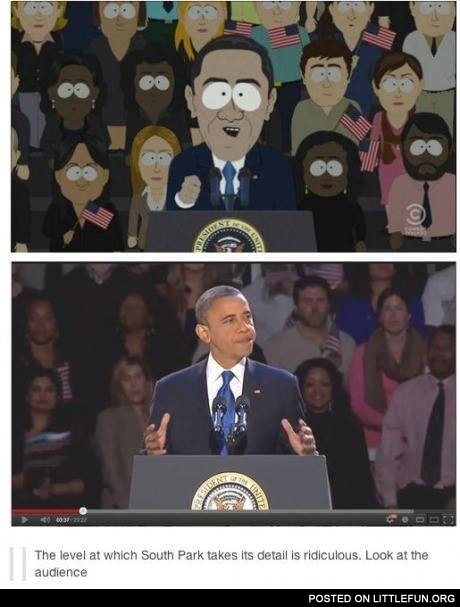 Barack Obama in South Park