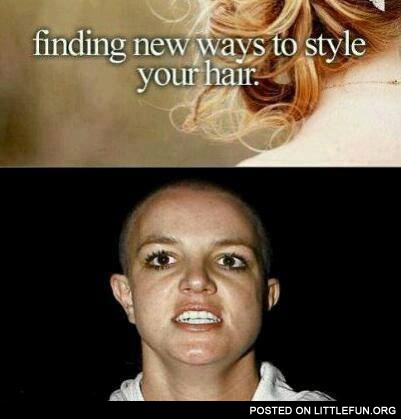 Finding new ways to style your hair
