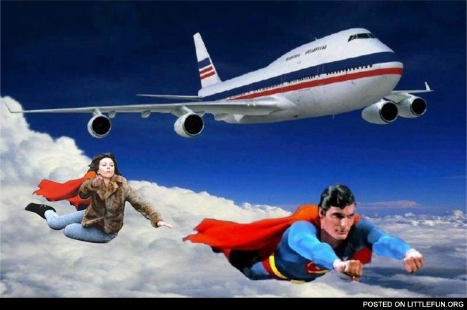 Scarlett Johansson and Superman