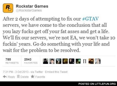 After 2 days pf attempting to fix our GTA 5 servers