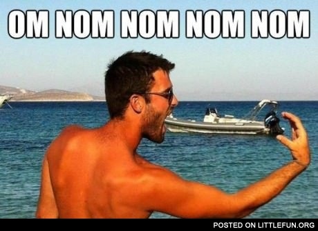 Om nom nom boat