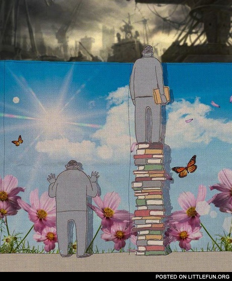 Knowledge. The different view.
