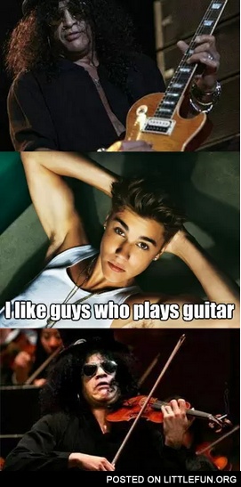 I like guys who plays guitar