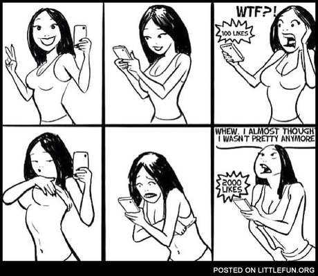 I almost thought I wasn't pretty anymore