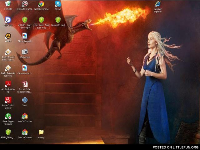 Game of Thrones wallpaper and IE