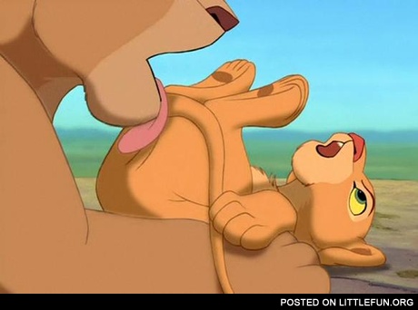 Naughty Lion King