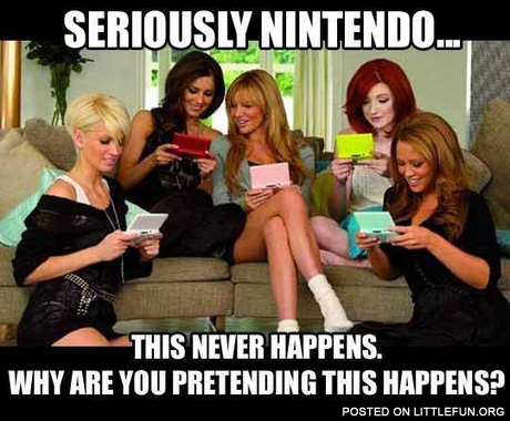 Seriously Nintendo... Why are you preteding this happens?
