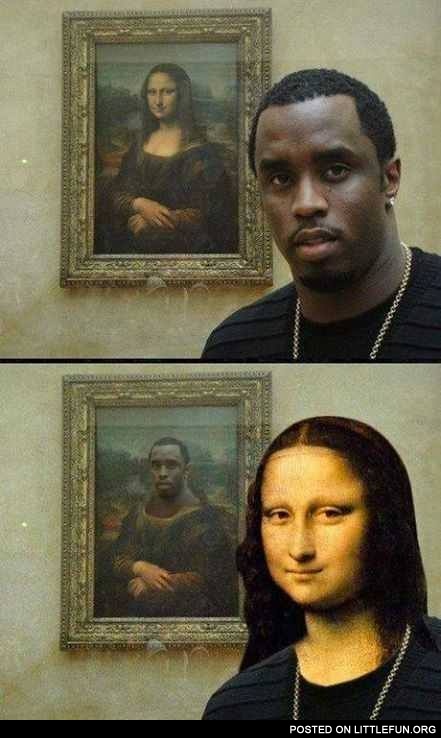 P Diddy Mona Lisa
