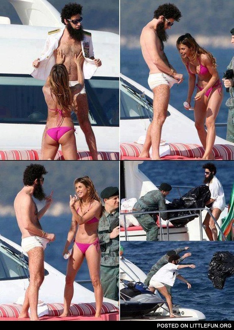 Don't mess with dictator Aladeen