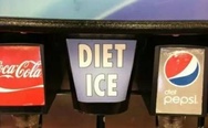 Diet ice, when diet soda isn't enough