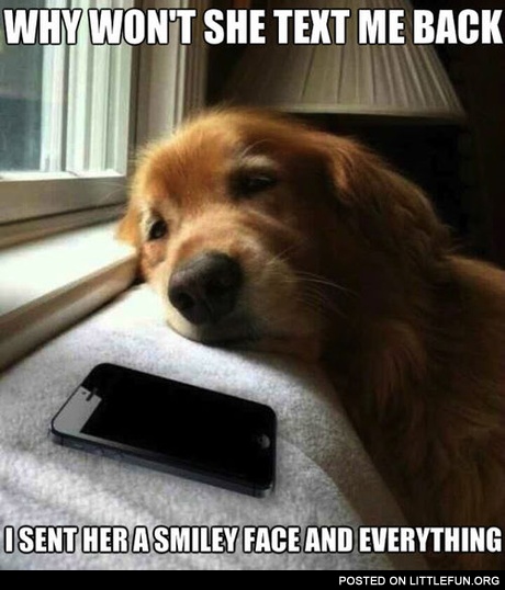 Why won't she text me back