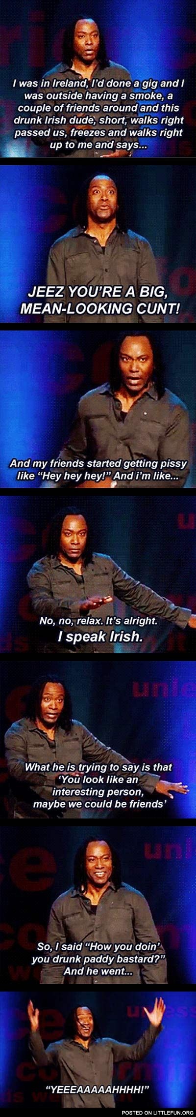 I speak Irish