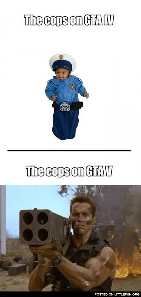 Cops in GTA 5
