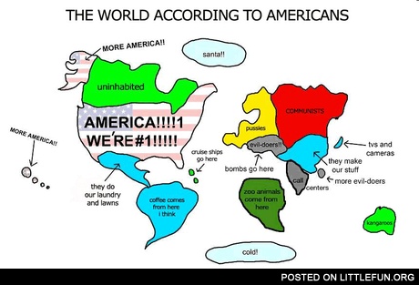The world according to Americans