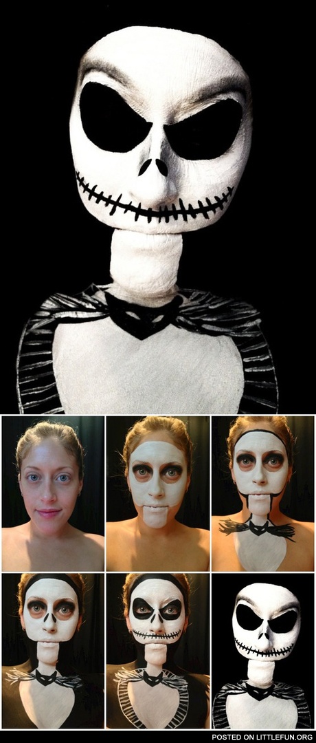 Jack Skellington Makeup