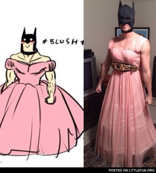 Batman in a dress