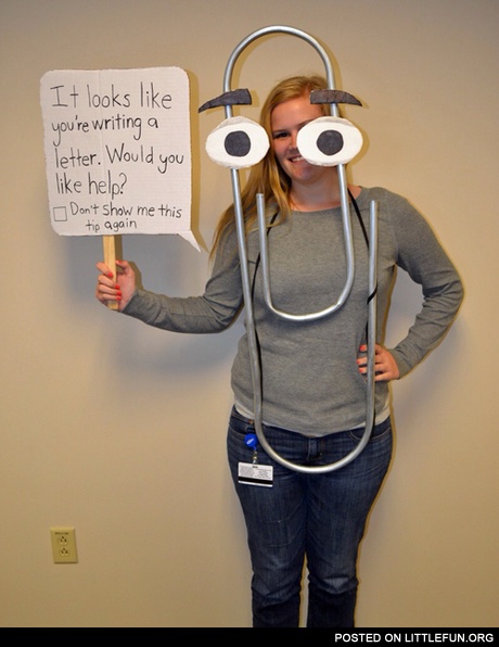 Halloween costume Word Tips