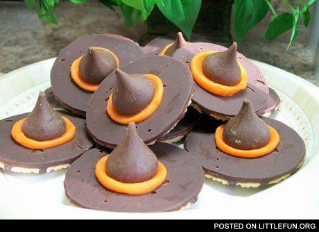 Witch hats cookies