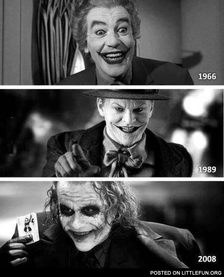The evolution of Joker