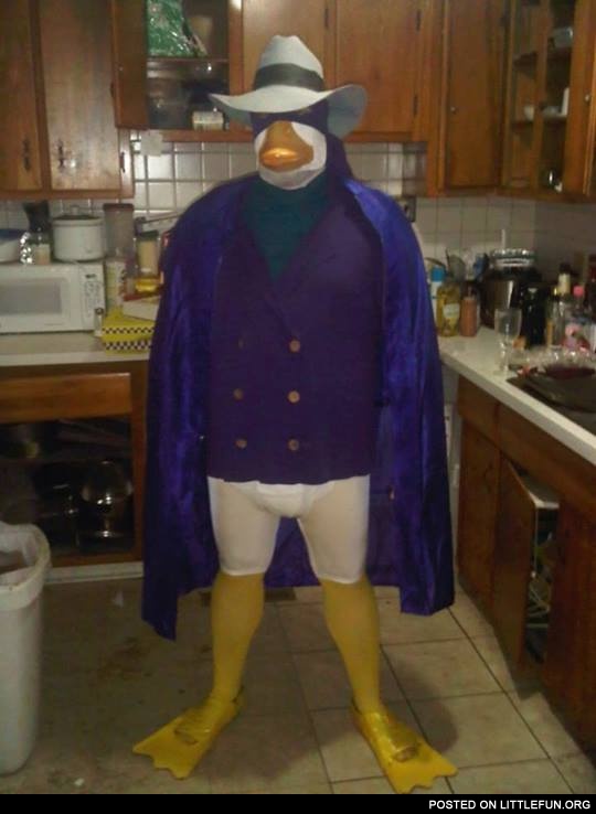 Darkwing Duck costume