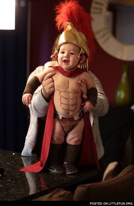 Spartan kid costume