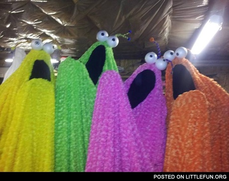 Cookie monsters ghosts