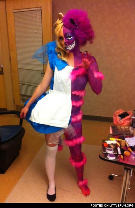 Alice in Wonderland Cheshire Cat costume