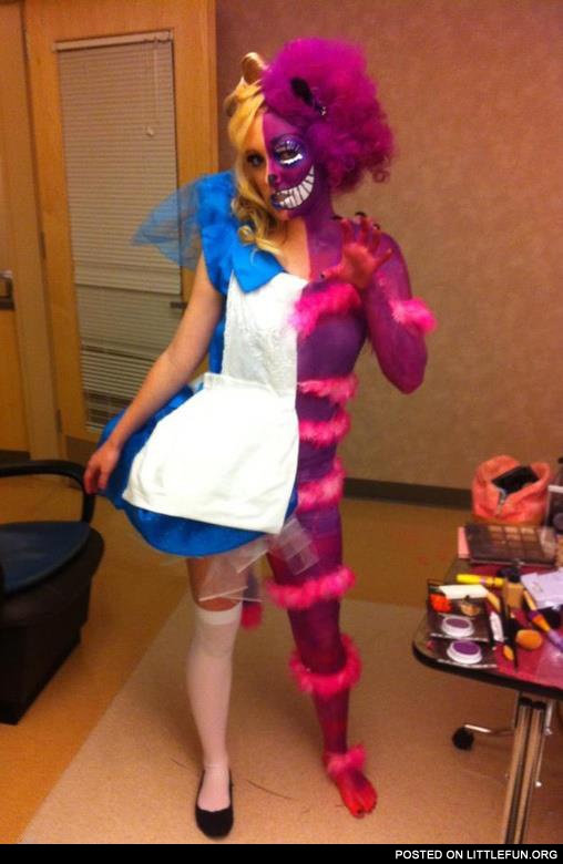 Alice in Wonderland Cheshire Cat costume