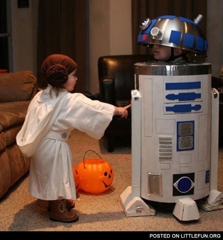 Princess Leia and r2d2 costumes