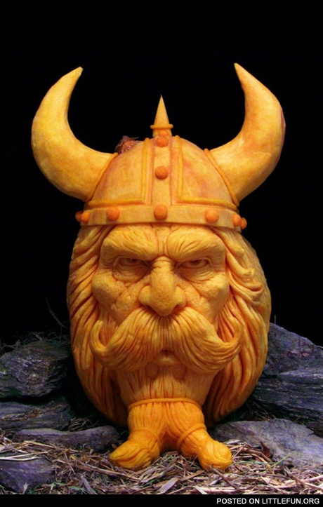 Viking pumpkin