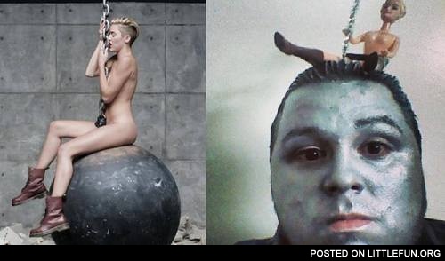 Miley Cyrus wrecking ball costume